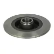 Jeu de 2 disques de frein arrière BOSCH 0 986 479 709 - Visuel 2