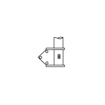 Amortisseur avant droit KYB 334915