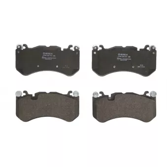 Jeu de 4 plaquettes de frein avant BOSCH 0 986 494 972