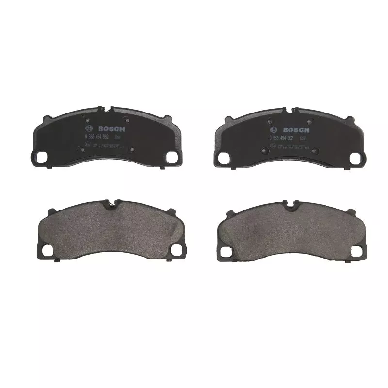 Jeu de 4 plaquettes de frein avant BOSCH 0 986 494 992