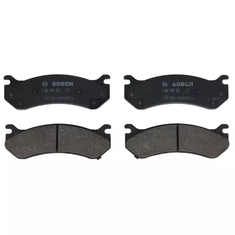Jeu de 4 plaquettes de frein avant BOSCH 0 986 494 952
