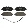 Jeu de 4 plaquettes de frein avant BOSCH 0 986 424 982 - Visuel 2