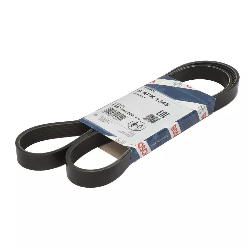 Courroie trapézoïdale à nervures BOSCH 1 987 946 888