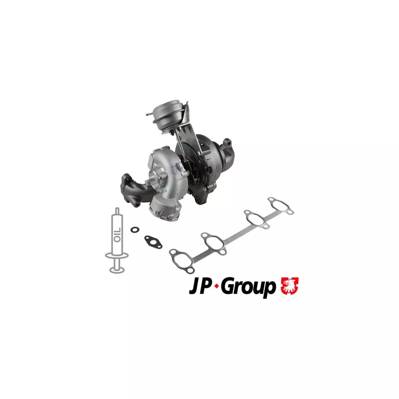 Turbocompresseur, suralimentation JP GROUP 1117402900