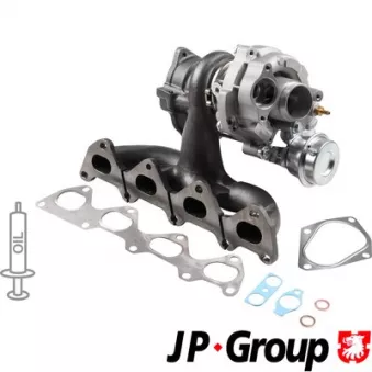 Turbocompresseur, suralimentation JP GROUP 1117403000