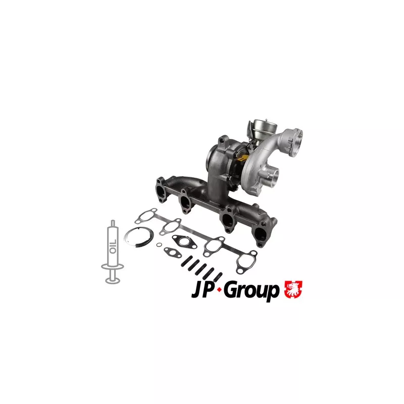 Turbocompresseur, suralimentation JP GROUP 1117403900
