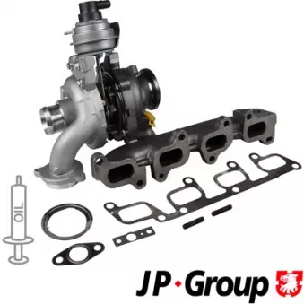 Turbocompresseur, suralimentation JP GROUP 1117404100