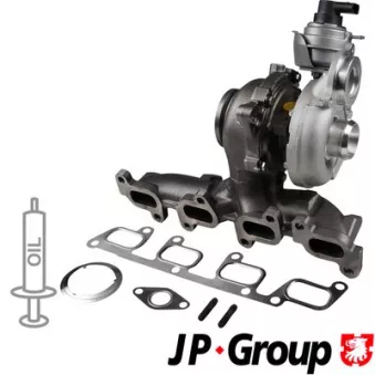 Turbocompresseur, suralimentation JP GROUP 1117404200