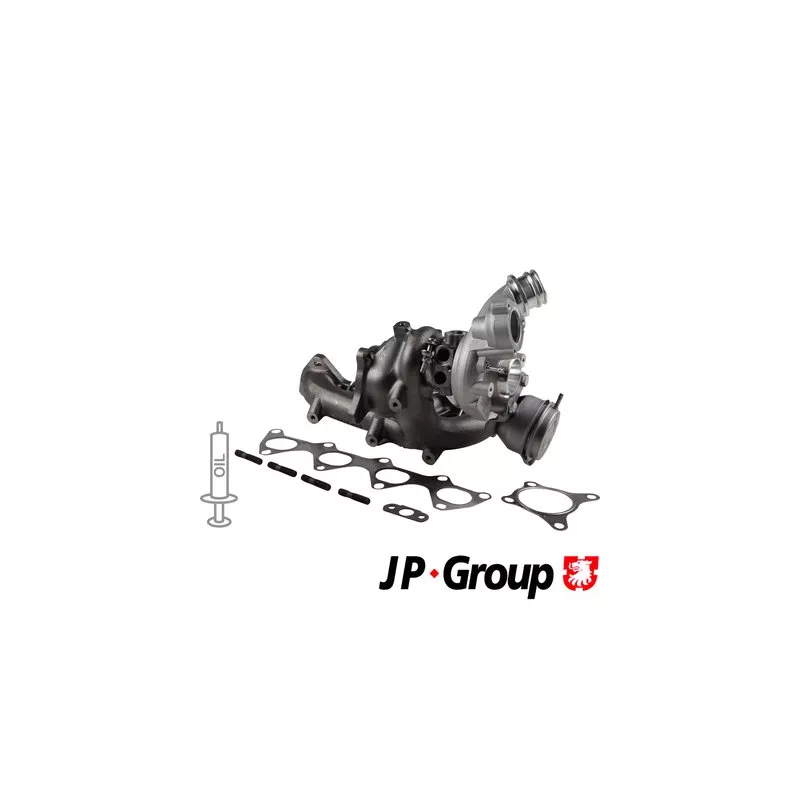Turbocompresseur, suralimentation JP GROUP 1117404500