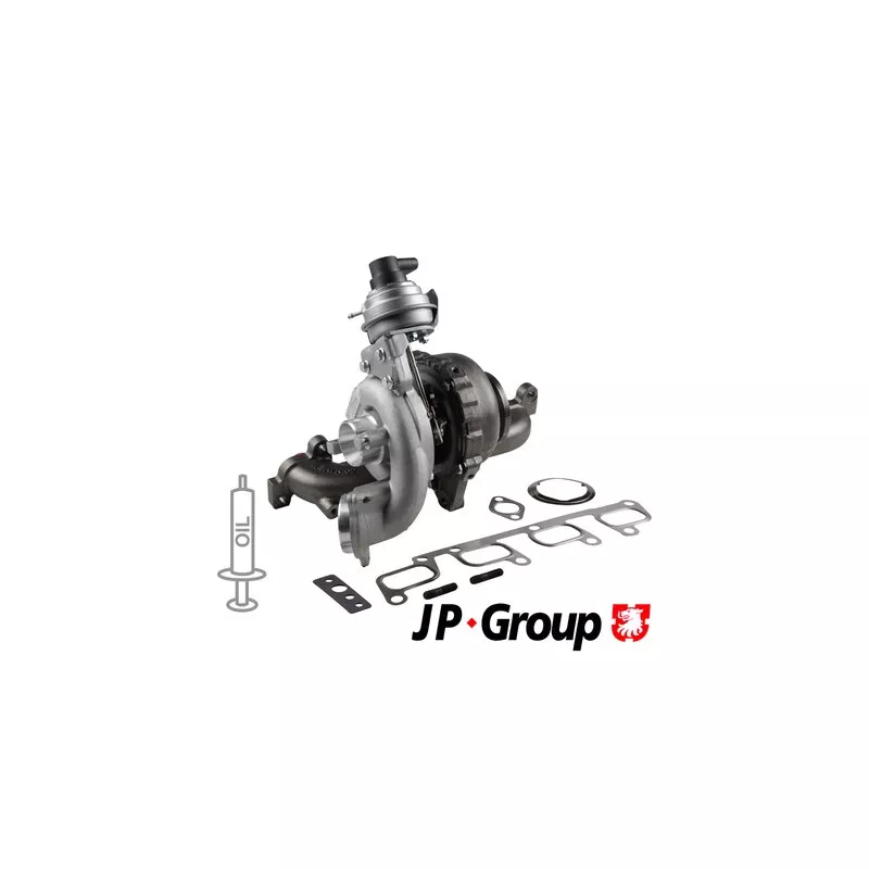 Turbocompresseur, suralimentation JP GROUP 1117404600