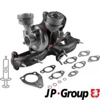 Turbocompresseur, suralimentation JP GROUP 1117404700