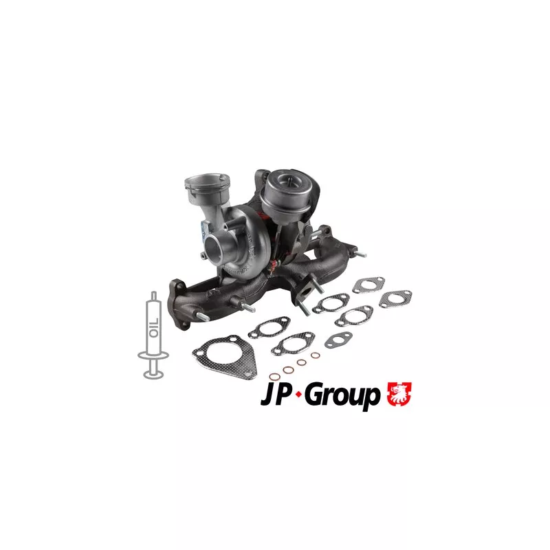 Turbocompresseur, suralimentation JP GROUP 1117404700