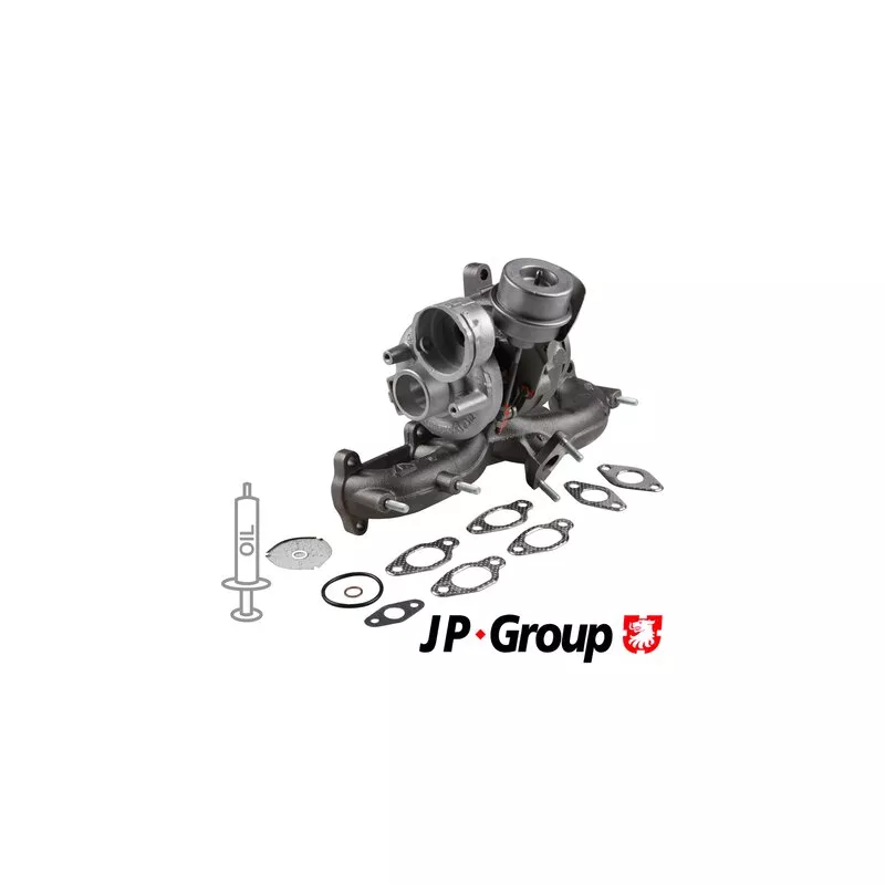 Turbocompresseur, suralimentation JP GROUP 1117404900