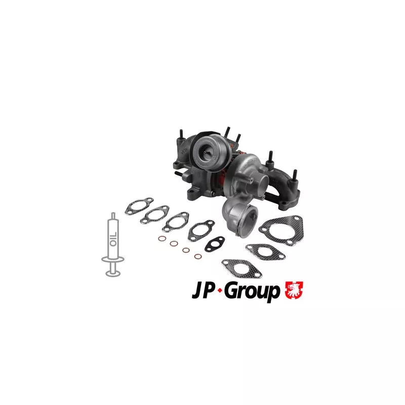 Turbocompresseur, suralimentation JP GROUP 1117405200