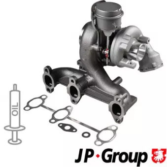 Turbocompresseur, suralimentation JP GROUP 1117405300