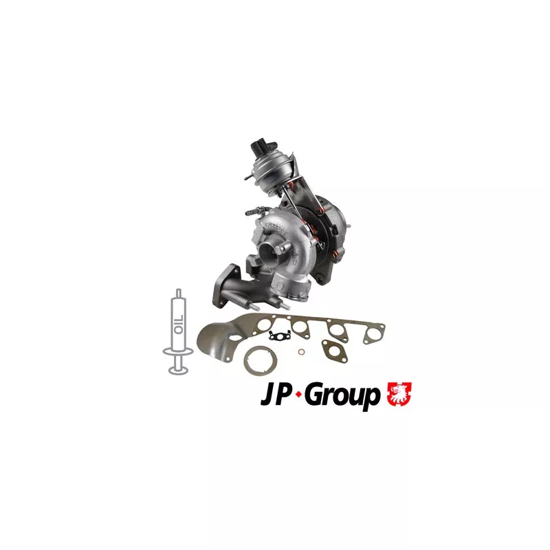 Turbocompresseur, suralimentation JP GROUP 1117405600