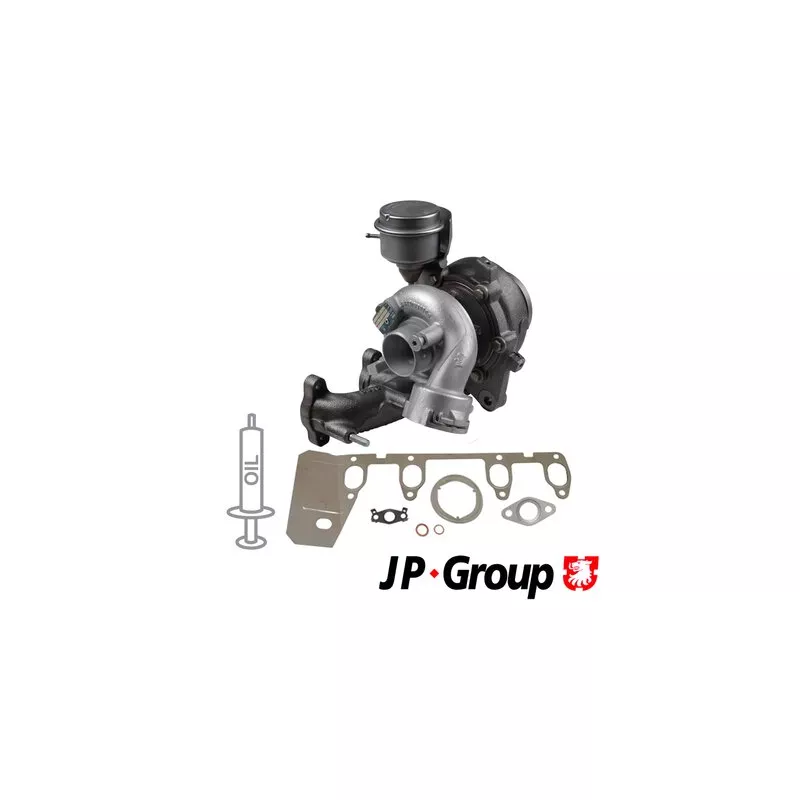 Turbocompresseur, suralimentation JP GROUP 1117406000