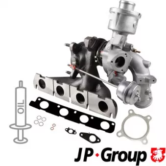Turbocompresseur, suralimentation JP GROUP 1117407500
