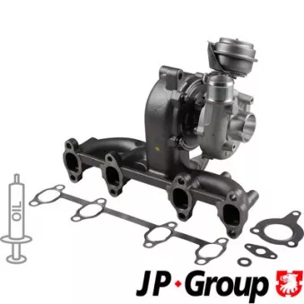 Turbocompresseur, suralimentation JP GROUP 1117407800