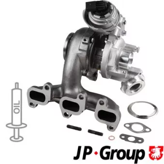 Turbocompresseur, suralimentation JP GROUP 1117407900