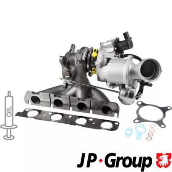 Turbocompresseur, suralimentation JP GROUP 1117408000