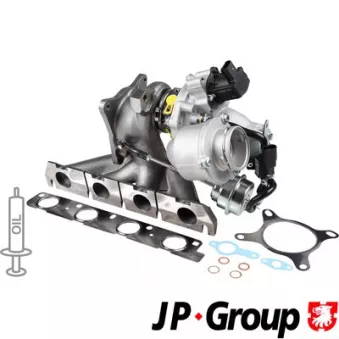 Turbocompresseur, suralimentation JP GROUP 1117408100