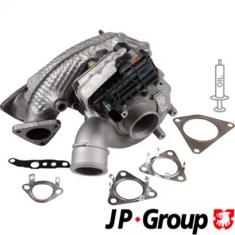 Turbocompresseur, suralimentation JP GROUP 1117408700