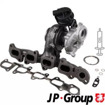 Turbocompresseur, suralimentation JP GROUP 1117409400