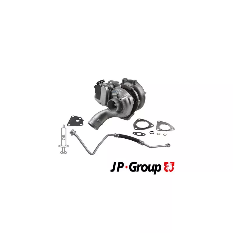 Turbocompresseur, suralimentation JP GROUP 1117800210