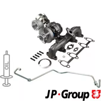 Turbocompresseur, suralimentation JP GROUP 1117800510