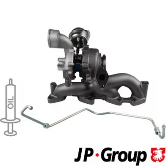 Turbocompresseur, suralimentation JP GROUP 1117800610