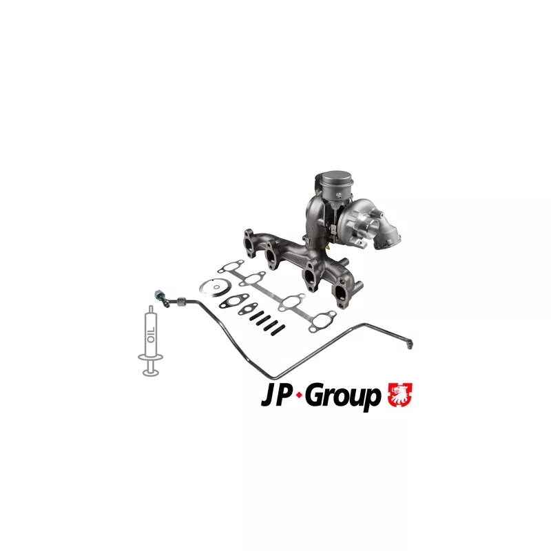 Turbocompresseur, suralimentation JP GROUP 1117800710