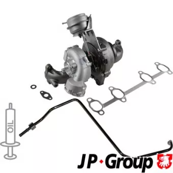 Turbocompresseur, suralimentation JP GROUP 1117800810