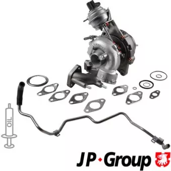 Turbocompresseur, suralimentation JP GROUP 1117800910