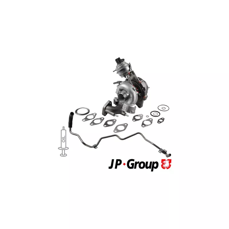 Turbocompresseur, suralimentation JP GROUP 1117800910