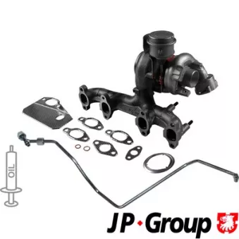 Turbocompresseur, suralimentation JP GROUP 1117801210