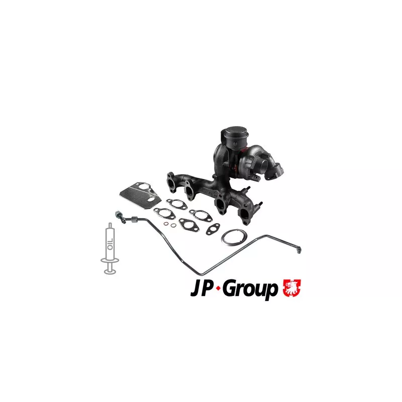 Turbocompresseur, suralimentation JP GROUP 1117801210