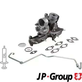 Turbocompresseur, suralimentation JP GROUP 1117801410
