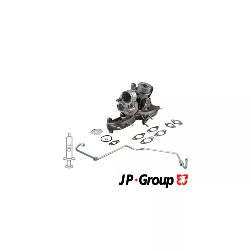 Turbocompresseur, suralimentation JP GROUP 1117801410