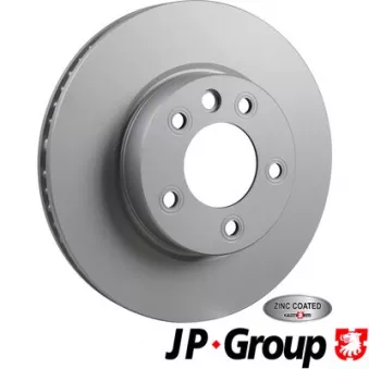 Disque de frein avant gauche JP GROUP 1163105070