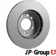 Disque de frein avant gauche JP GROUP 1163105070 - Visuel 2