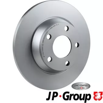 Jeu de 2 disques de frein avant JP GROUP 1163105800