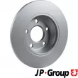 Jeu de 2 disques de frein avant JP GROUP 1163105800 - Visuel 2