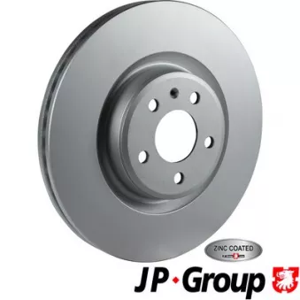 Jeu de 2 disques de frein avant JP GROUP 1163108400