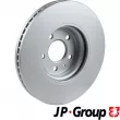 Jeu de 2 disques de frein avant JP GROUP 1163108600 - Visuel 2