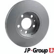 Jeu de 2 disques de frein avant JP GROUP 1163109100 - Visuel 2