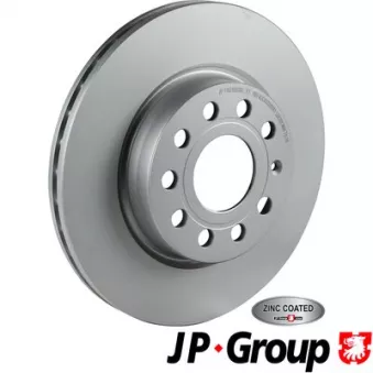 Jeu de 2 disques de frein avant JP GROUP 1163109300