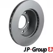 Jeu de 2 disques de frein avant JP GROUP 1163109800 - Visuel 2