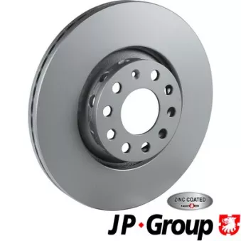 Jeu de 2 disques de frein avant JP GROUP 1163110500