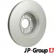 Jeu de 2 disques de frein avant JP GROUP 1163110600 - Visuel 2
